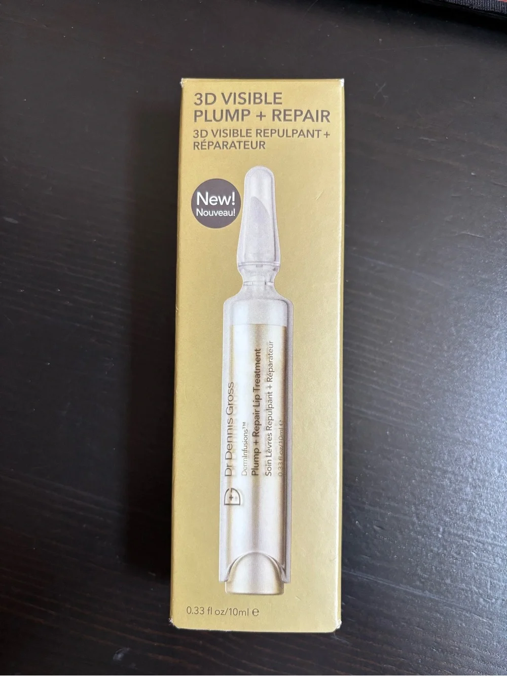 Dr. Dennis Gross 3D Visible Plump + Repair Lip Treatment - NEW UNOPENED